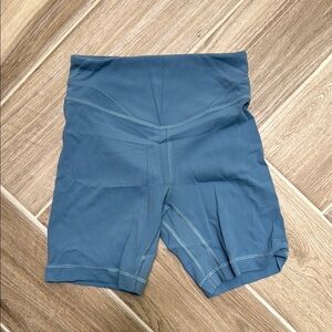 lululemon athletica Align Utility Blue Bike Shorts